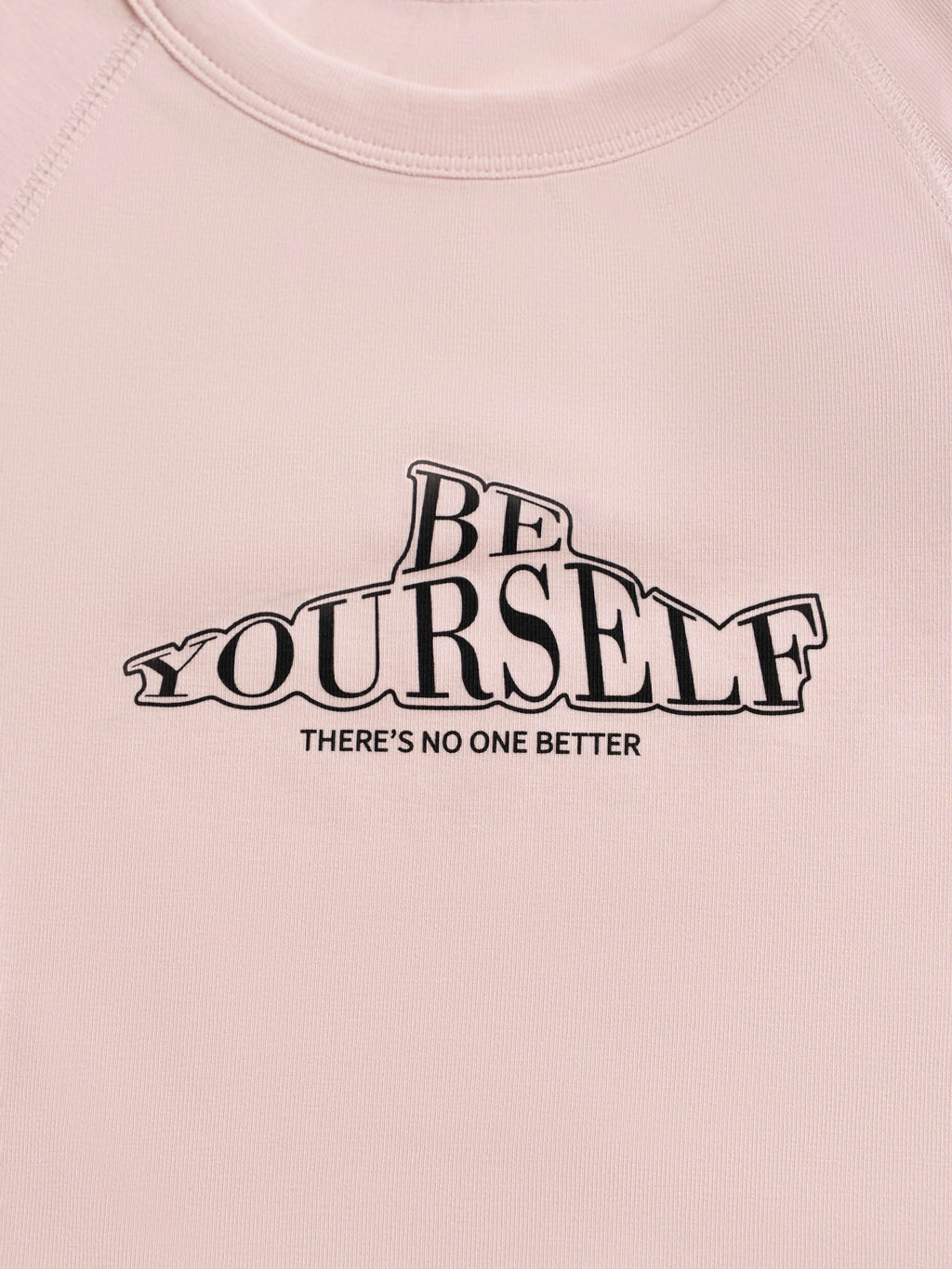 Áo Thun Nữ Baby Tee Họa Tiết Be Yourself LFNUAT02