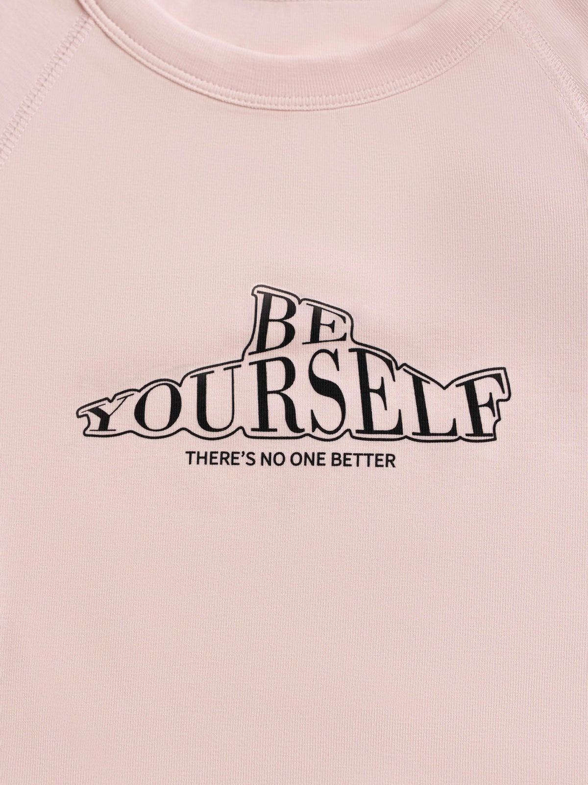 Áo Thun Nữ Baby Tee Họa Tiết Be Yourself LFNUAT02