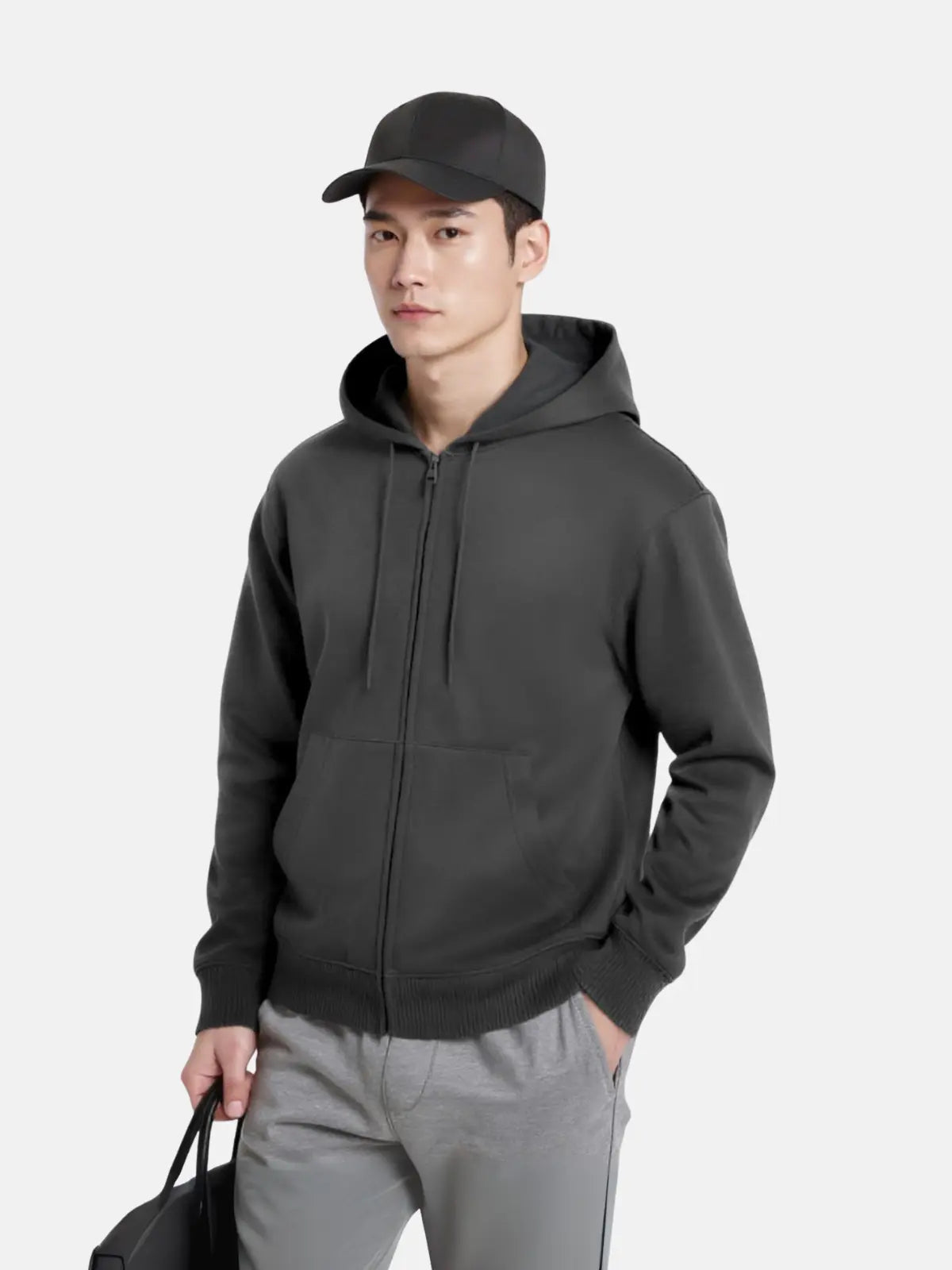 Áo Khoác Nỉ Hoodie Nam Zip Đa Năng LFNAMAK01