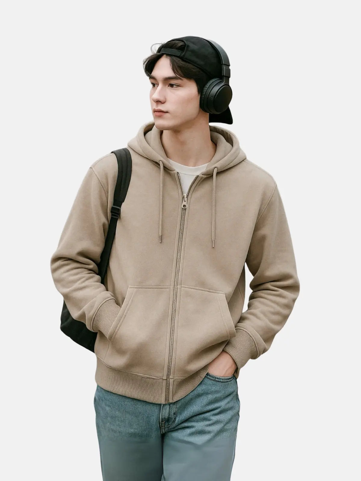 Áo Khoác Nỉ Hoodie Nam Zip Đa Năng LFNAMAK01