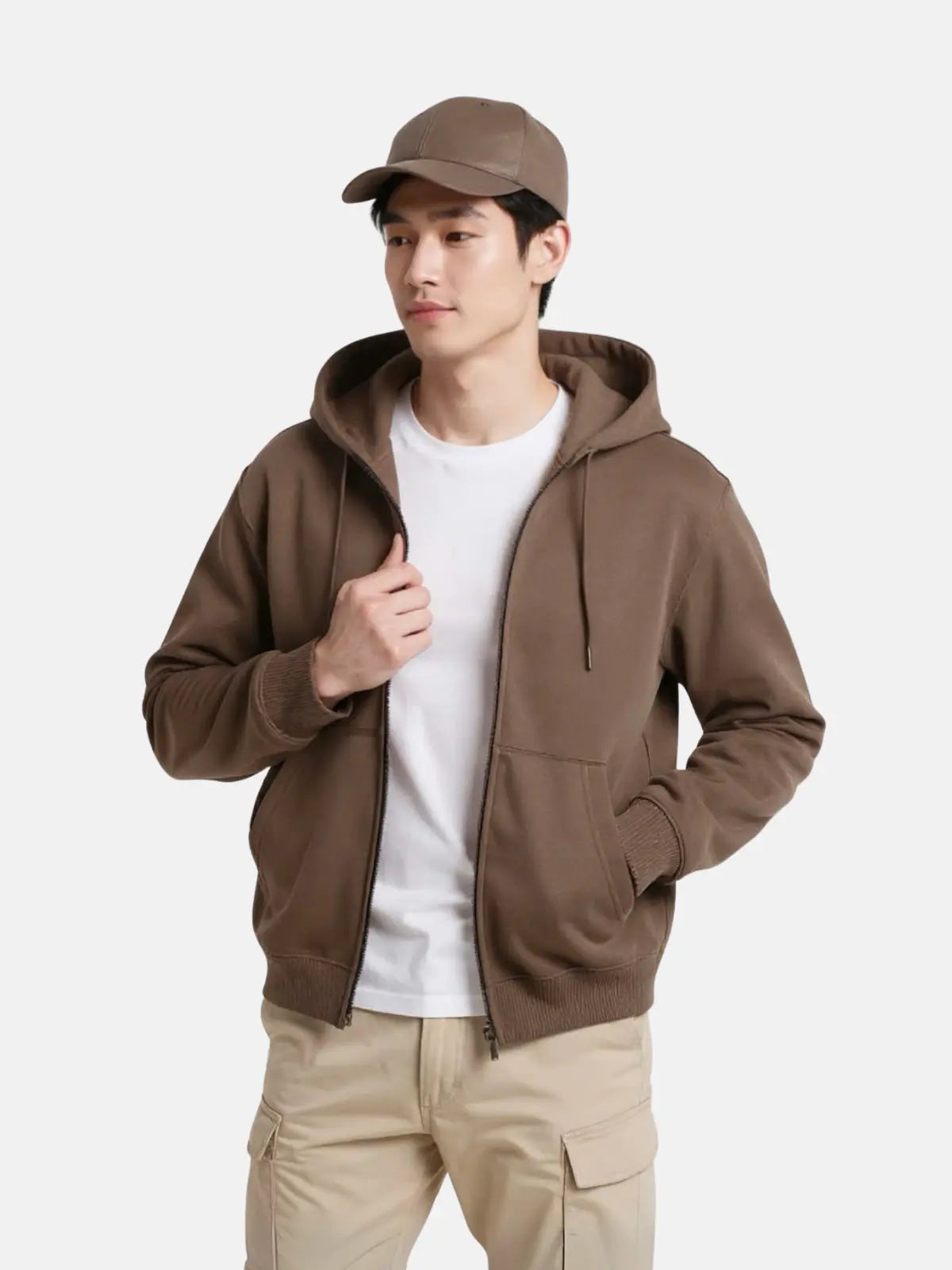 Áo Khoác Nỉ Hoodie Nam Zip Đa Năng LFNAMAK01