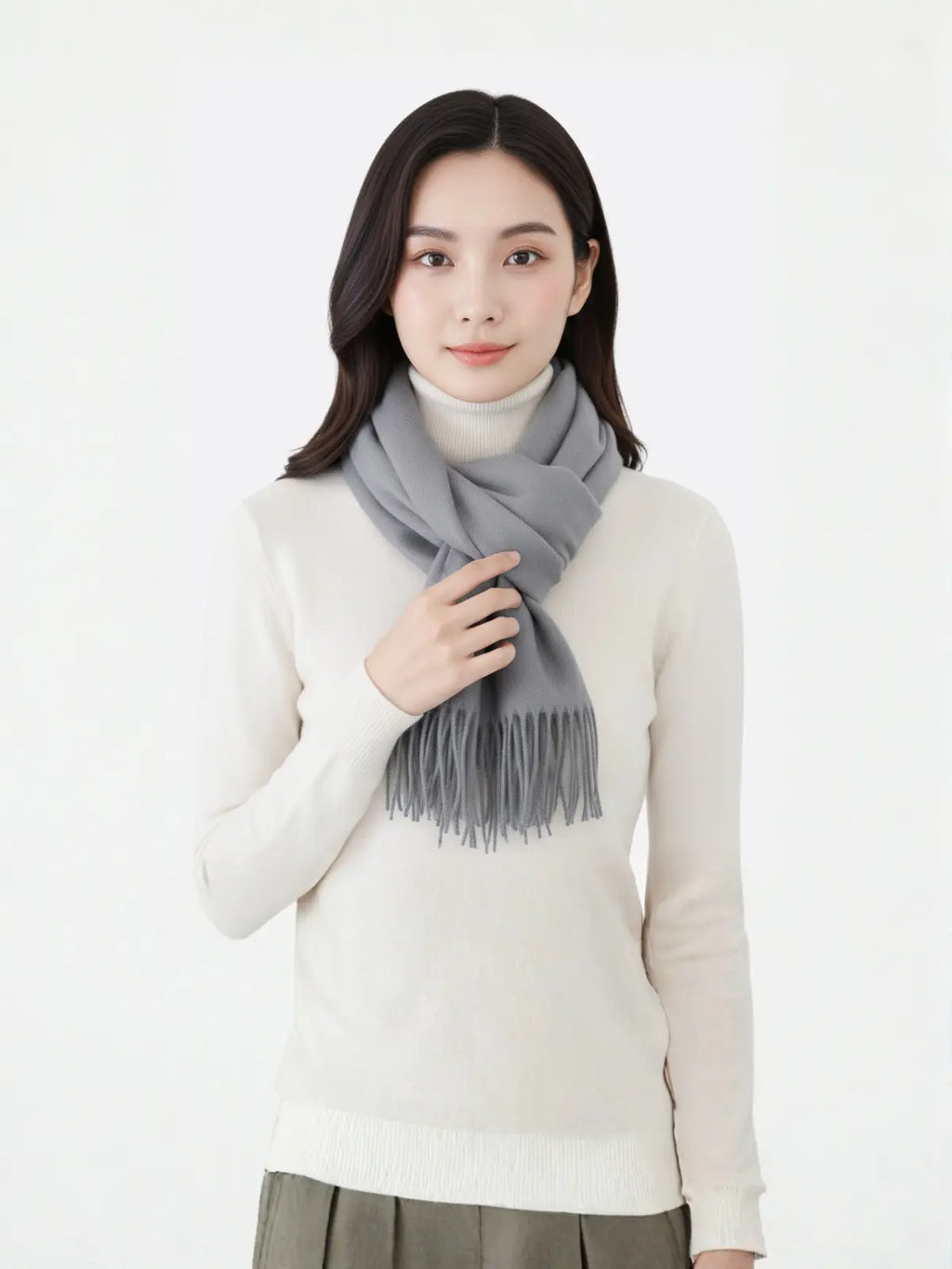 Khăn Len Quàng Cổ Nữ Mềm Mại Giữ Ấm LFPKKA01