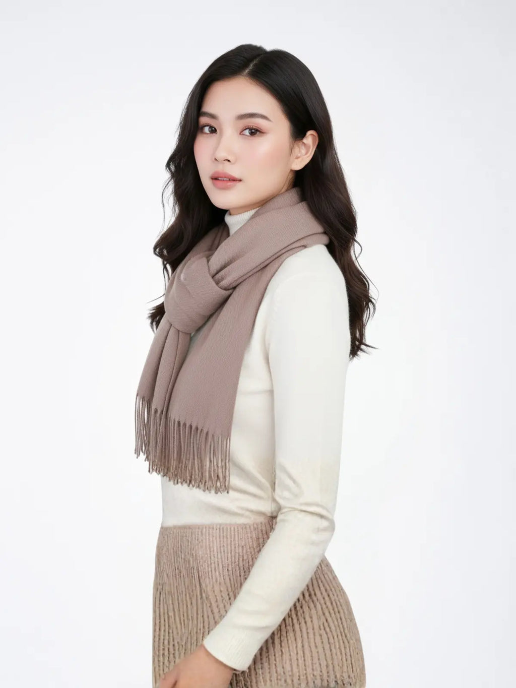 Khăn Len Quàng Cổ Nữ Mềm Mại Giữ Ấm LFPKKA01