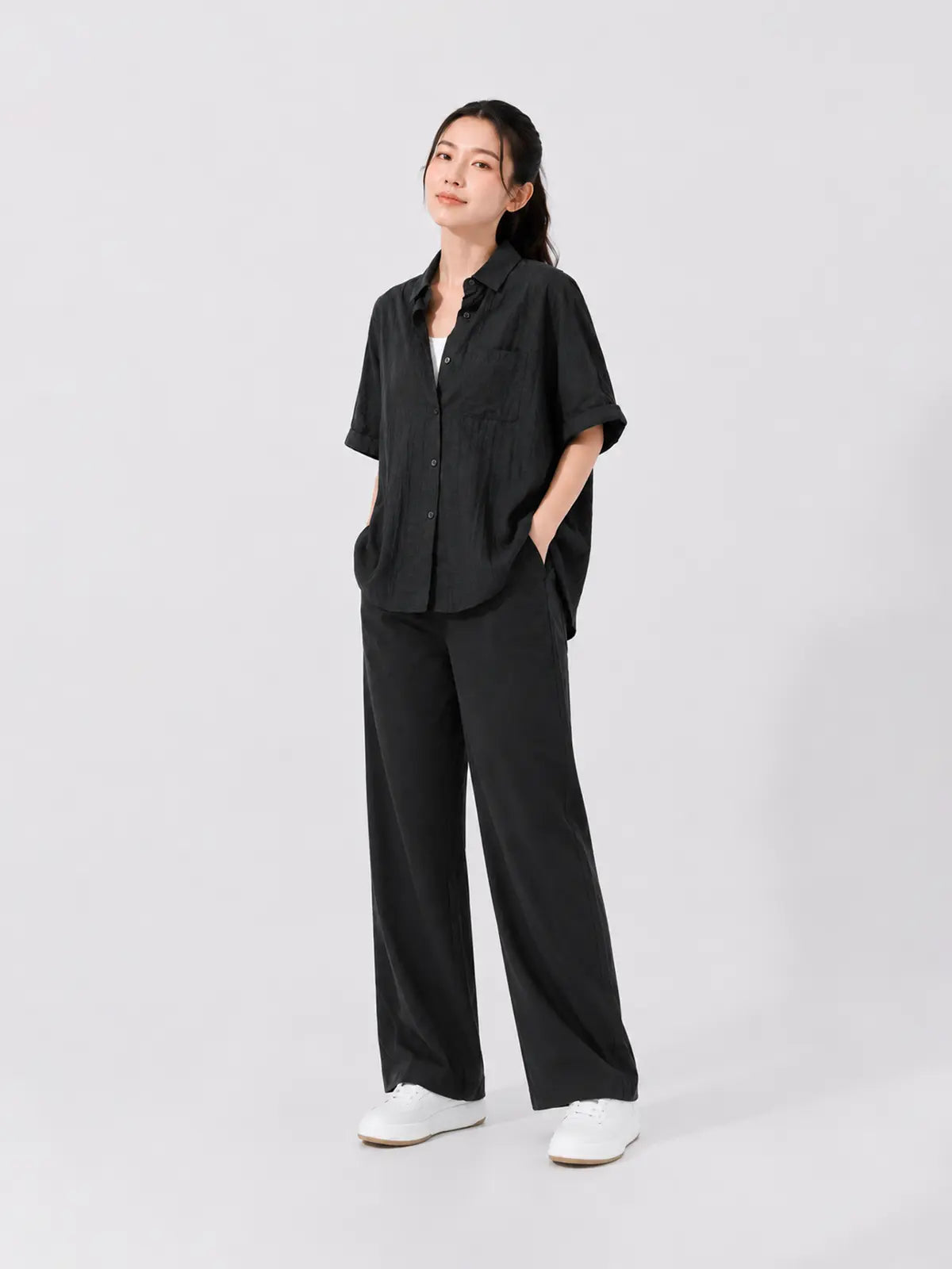 Quần Dài Nữ Ống Rộng Phong Cách Thanh Lịch LFNUQ04