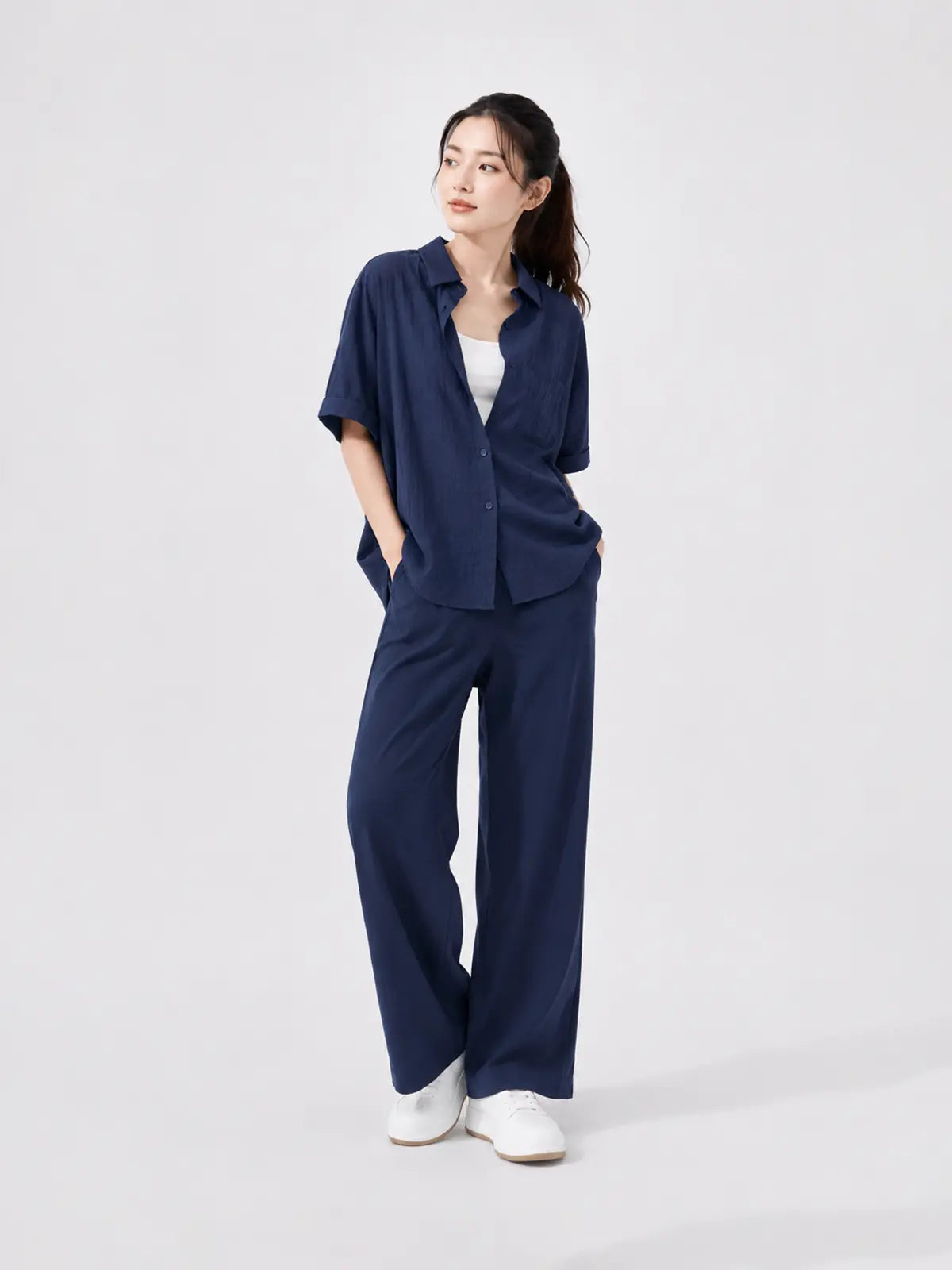 Quần Dài Nữ Ống Rộng Phong Cách Thanh Lịch LFNUQ04