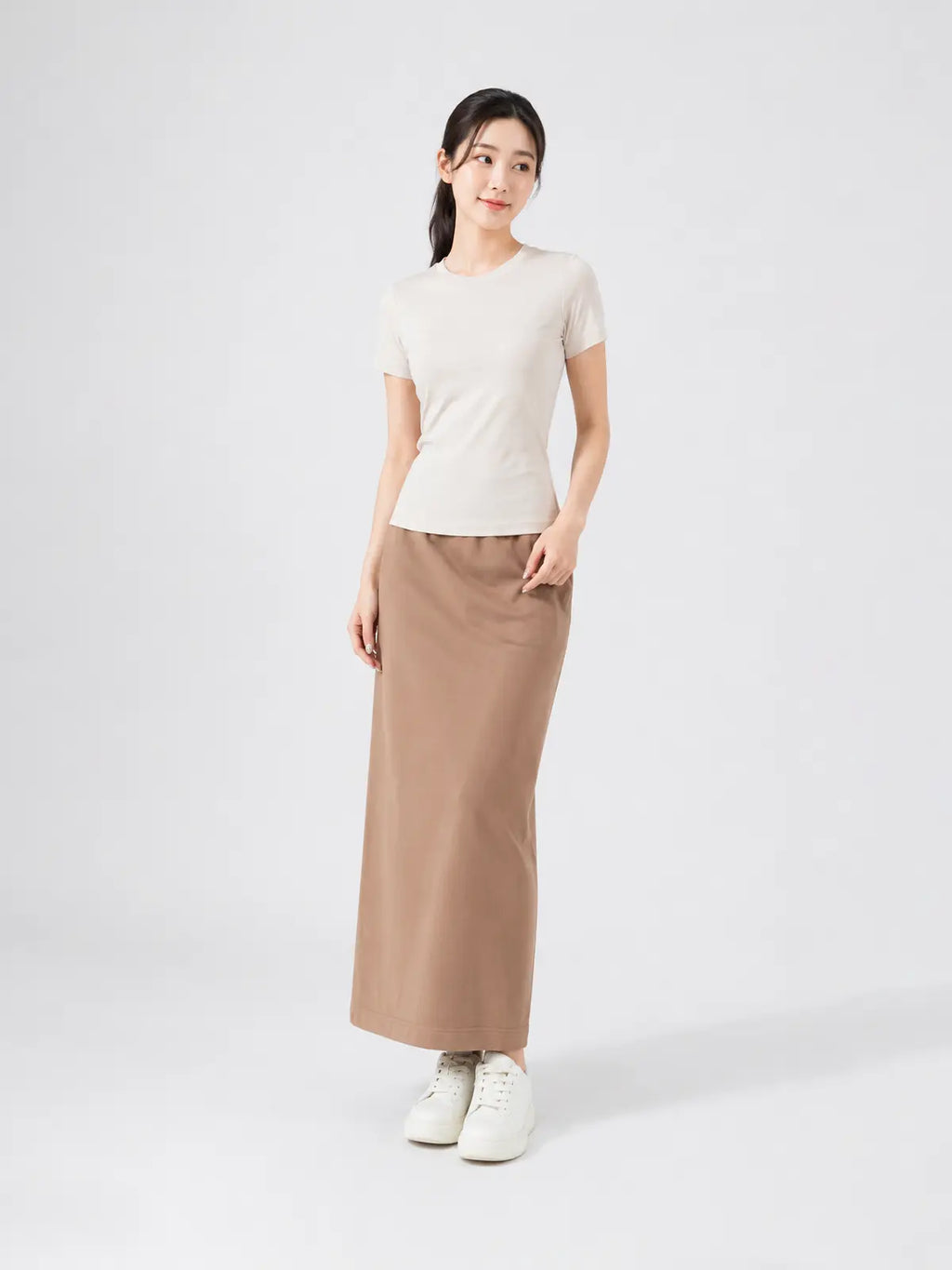 Chân Váy Nỉ Da Cá Dáng Suông LFNUV05