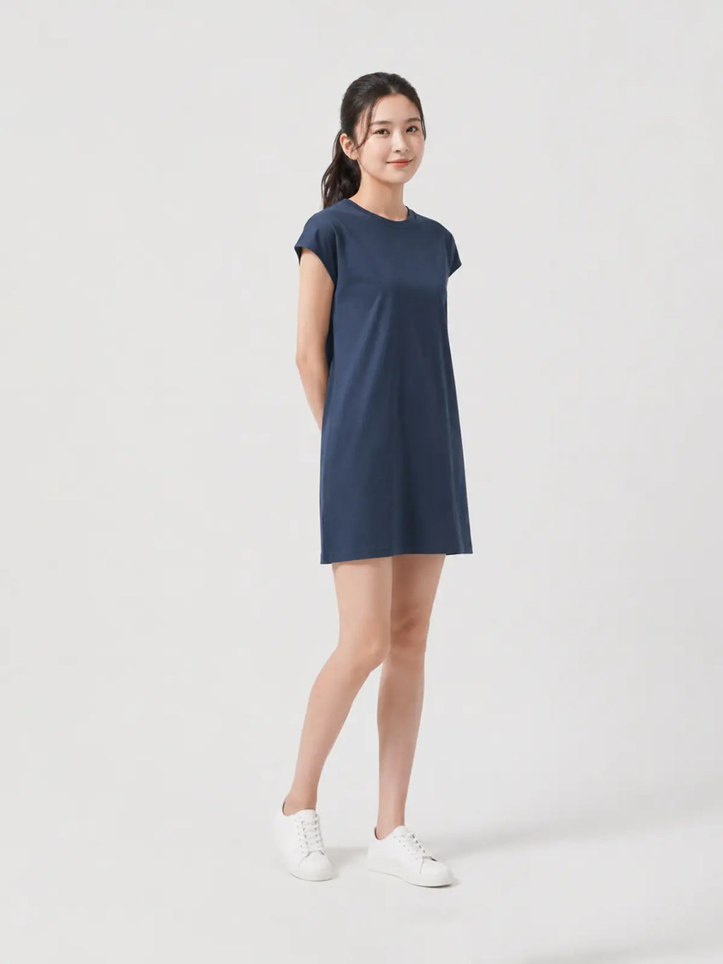 Đầm Nữ Suông Cotton Có Túi 2 Bên LFNUV03